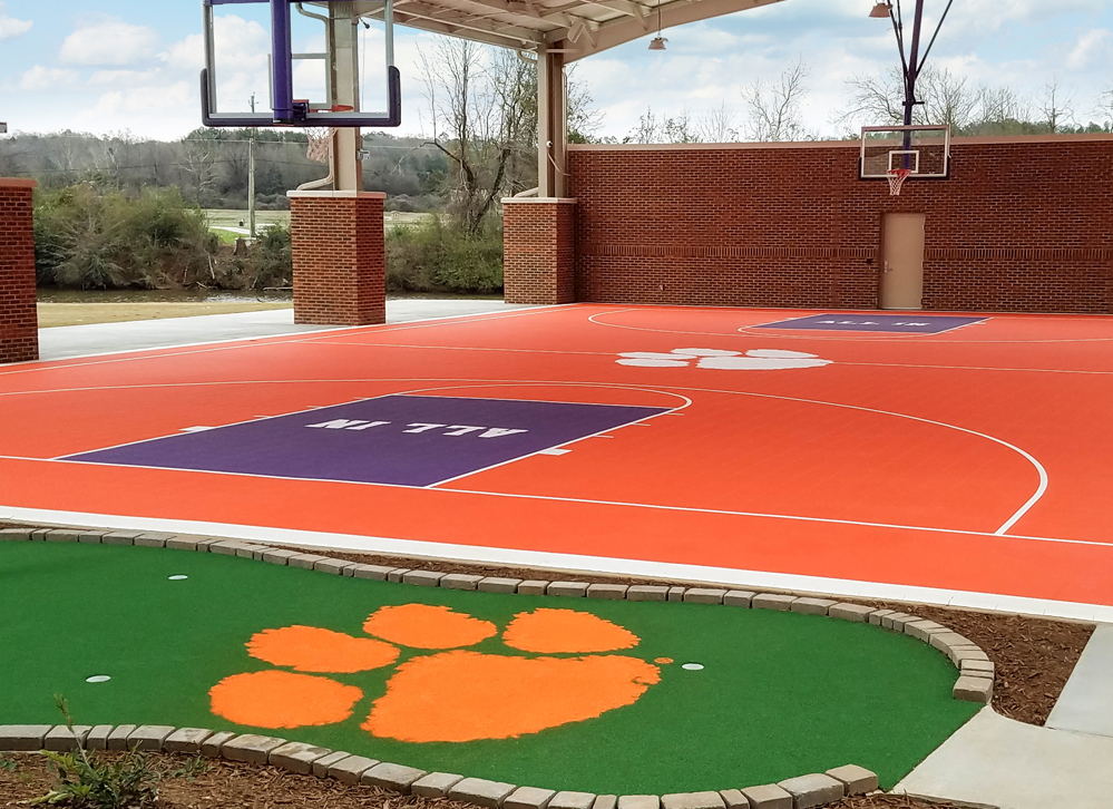 Clemson Basketball Court