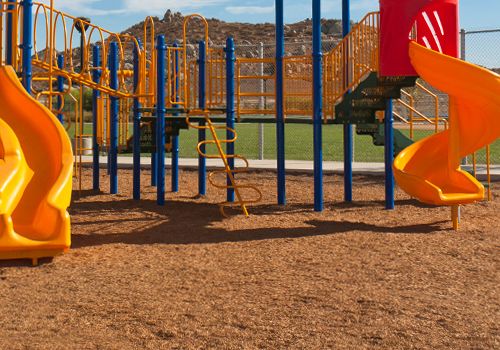 Wood and Mulch Playground Surfacing