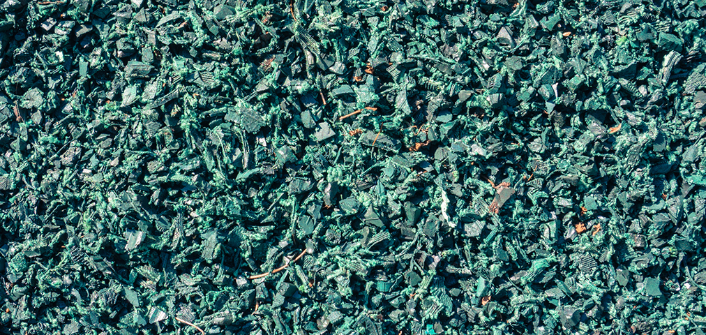 recycled rubber playground mulch