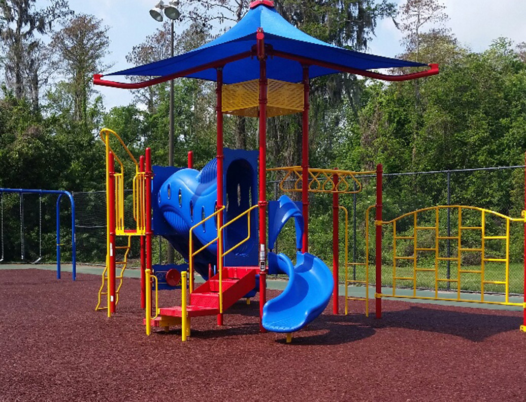 Bonded Rubber Playground Surface