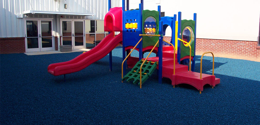 rubber mulch playground surfacing