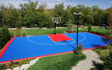 Versa Court Backyard Basketball Court