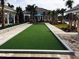 Synthetic Grass Bocce Court Surfacing