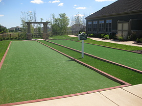 Artificial Grass Bocce Court Surfacing