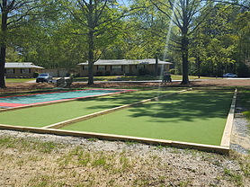 Two Bocce Courts