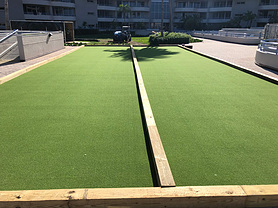 Two Bocce Courts