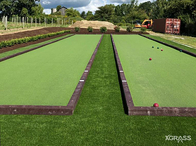 Two Bocce Courts