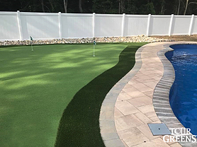 Poolside Putting Green